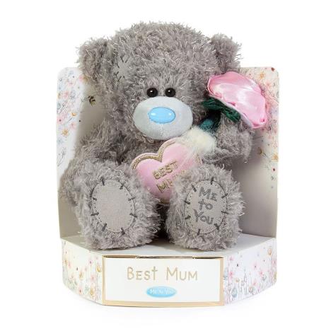 7" Best Mum Heart & Flower Me to You Bear £10.99